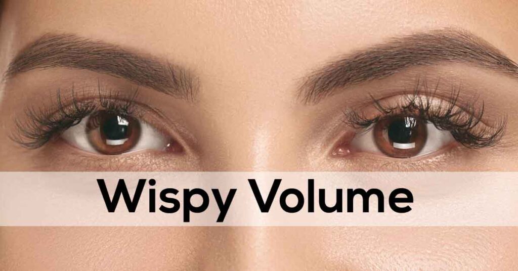 wispy volume lashes
